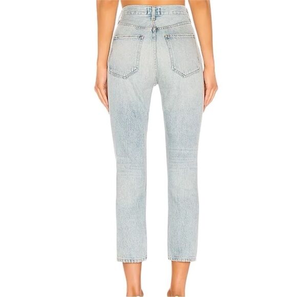 AGOLDE Riley High Rise Straight Crop Jeans sz 25 - Picture 2 of 8